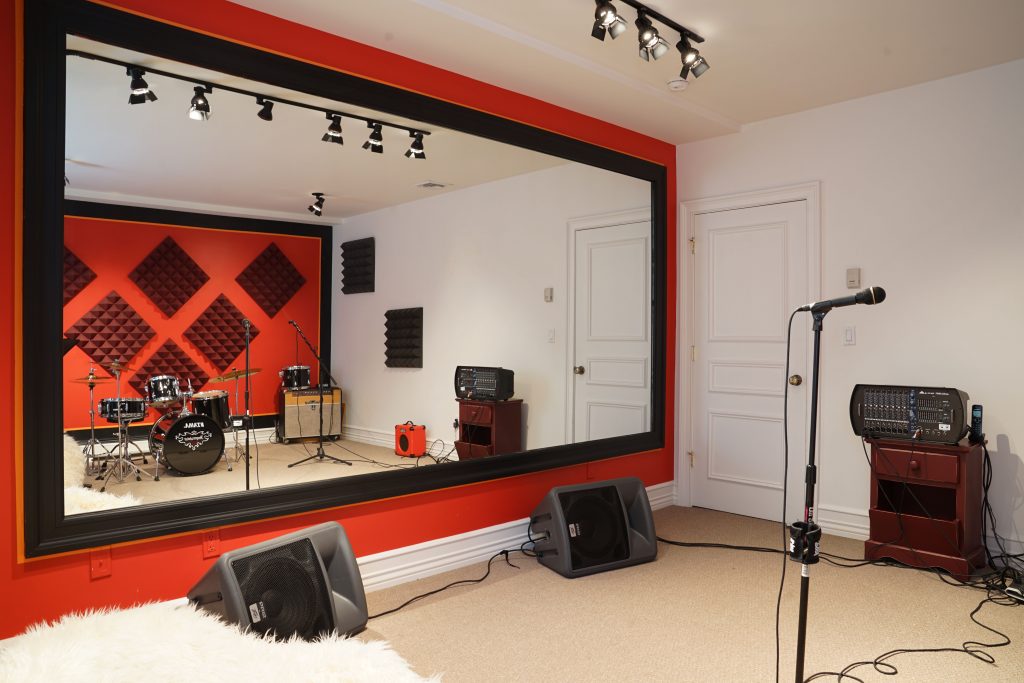 Home rehearsal studio