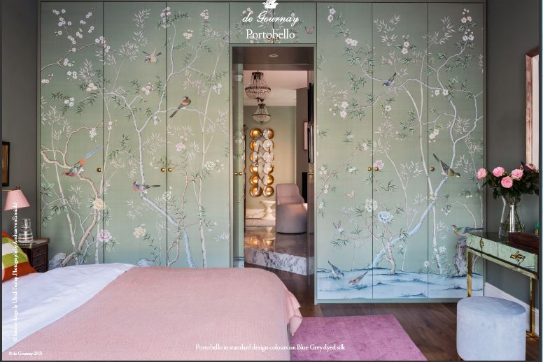 deGournay Portobello wallcoveirng