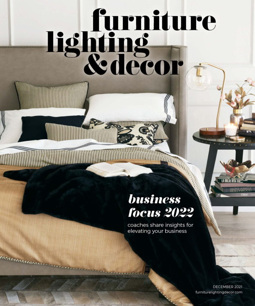 Furniture Lighting & Decor Magazine Cover December 2021