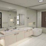 A rendering of a Southbank Model Master Bathroom